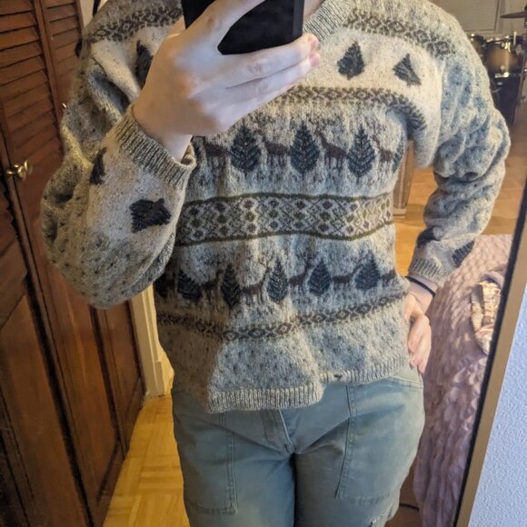 Woolrich Christmas Tree & Deer Sweater - Picture 2 of 8